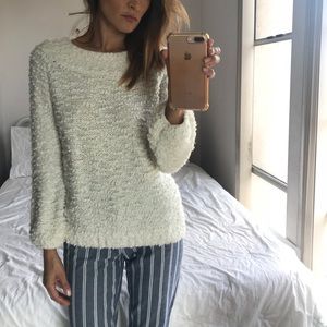 Cozy Cream Knit Sweater from Billabong